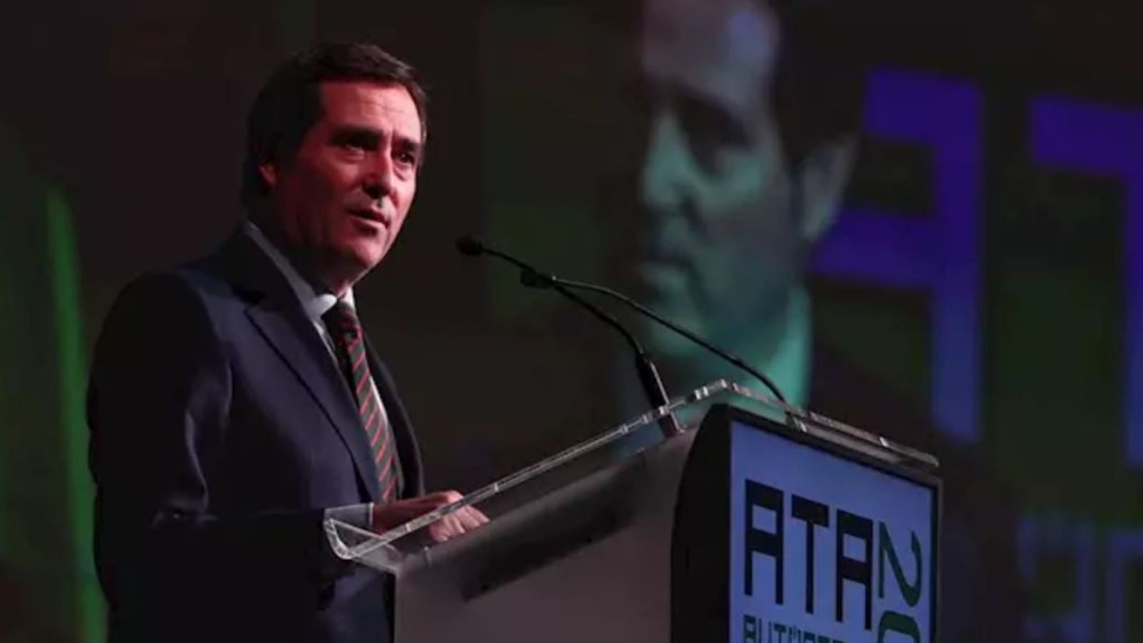 El president de la CEOE, Antonio Garamendi, aquest dilluns