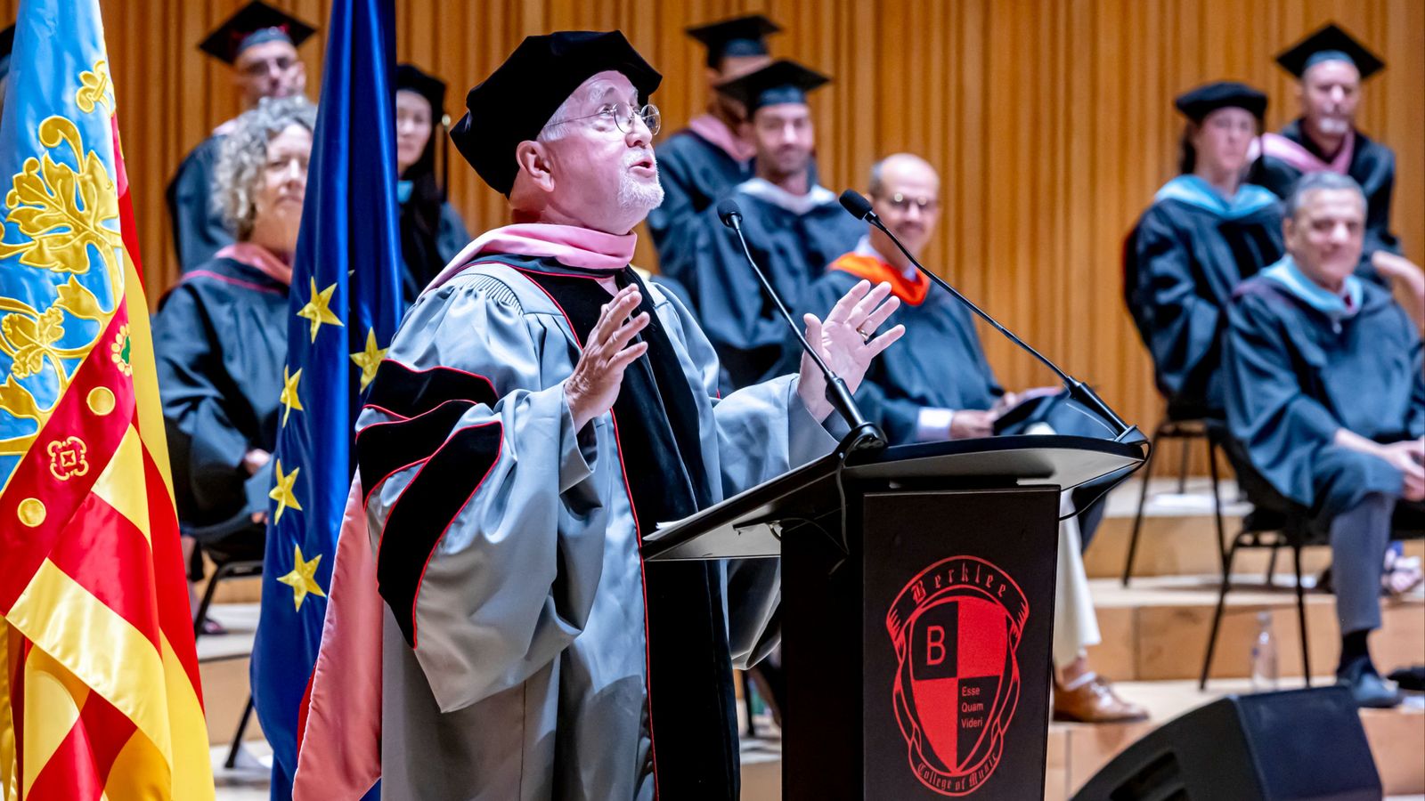 Patrick Doyle durant l'acte