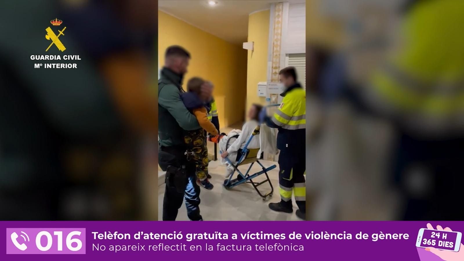 Alliberen a Alcossebre una dona i el fill de dos anys, segrestats per la parella de la víctima des de la nit de Nadal