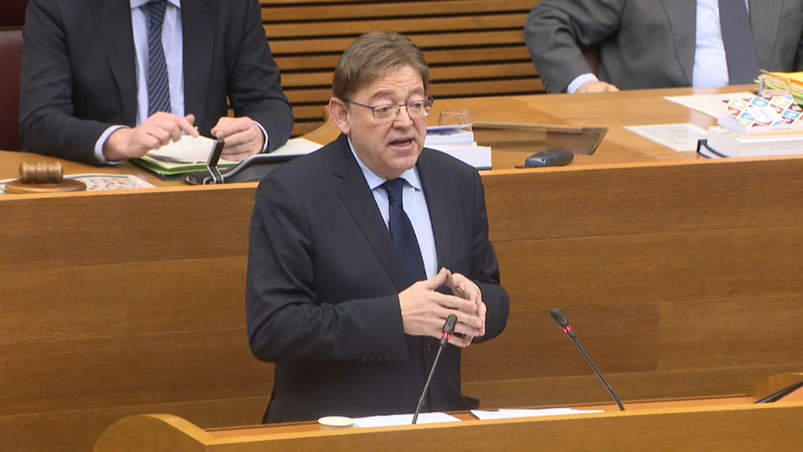 Ximo Puig, aquest dijous en les Corts