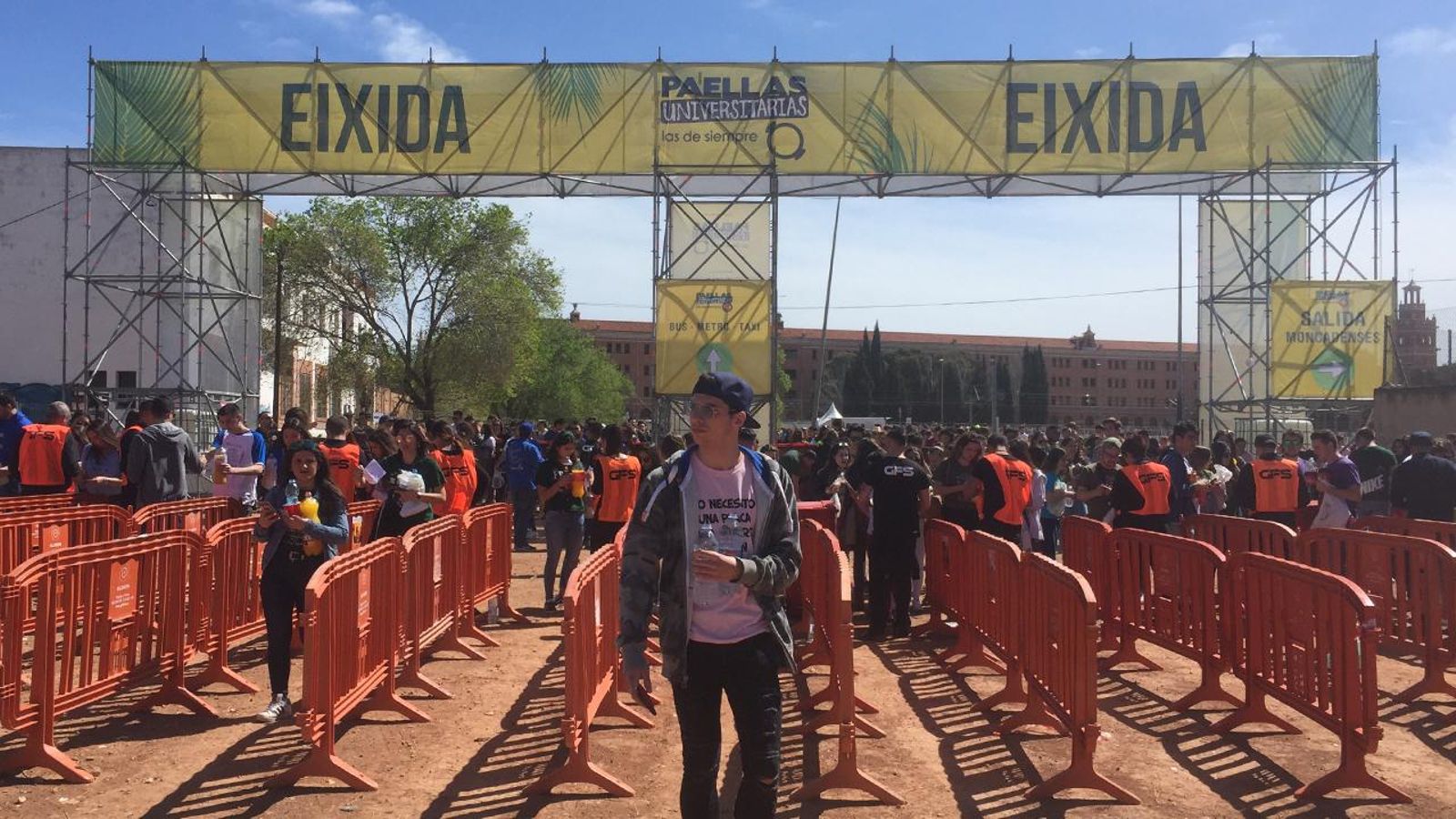 Imatge de les paelles universitàries de Montcada.