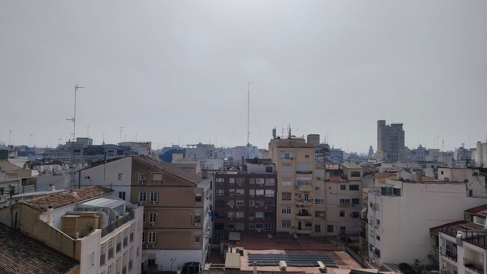 Imatge del cel de la ciutat de València Imatge del cel de la ciutat de València