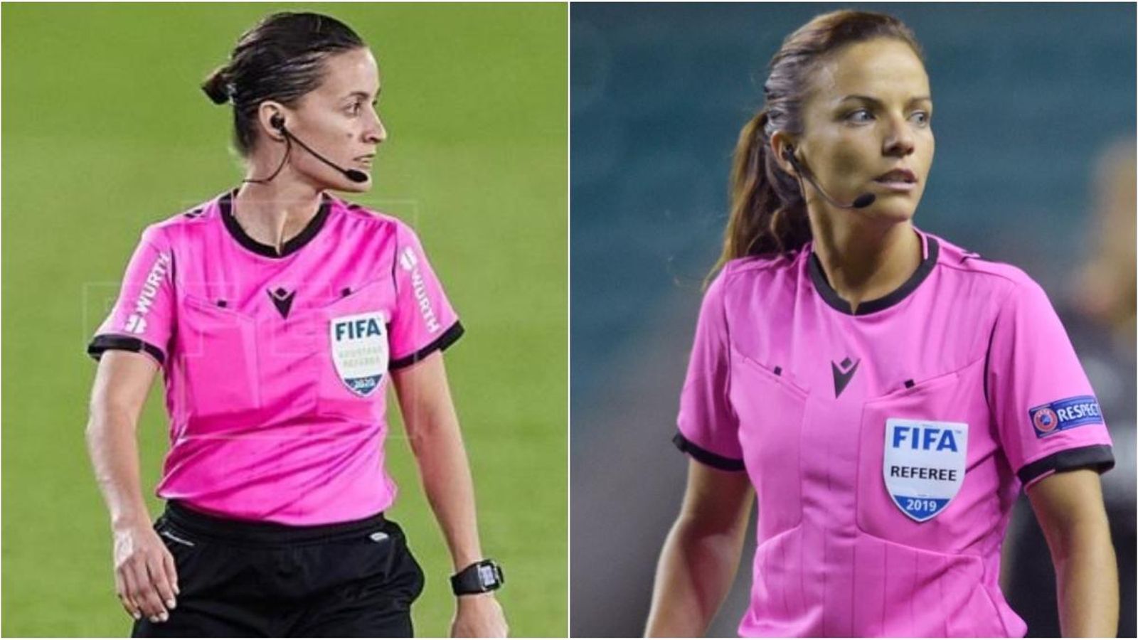 Guadalupe Porras i Marta Huerta, formaran part del quartet arbitral del partit Getafe-Reial Societat