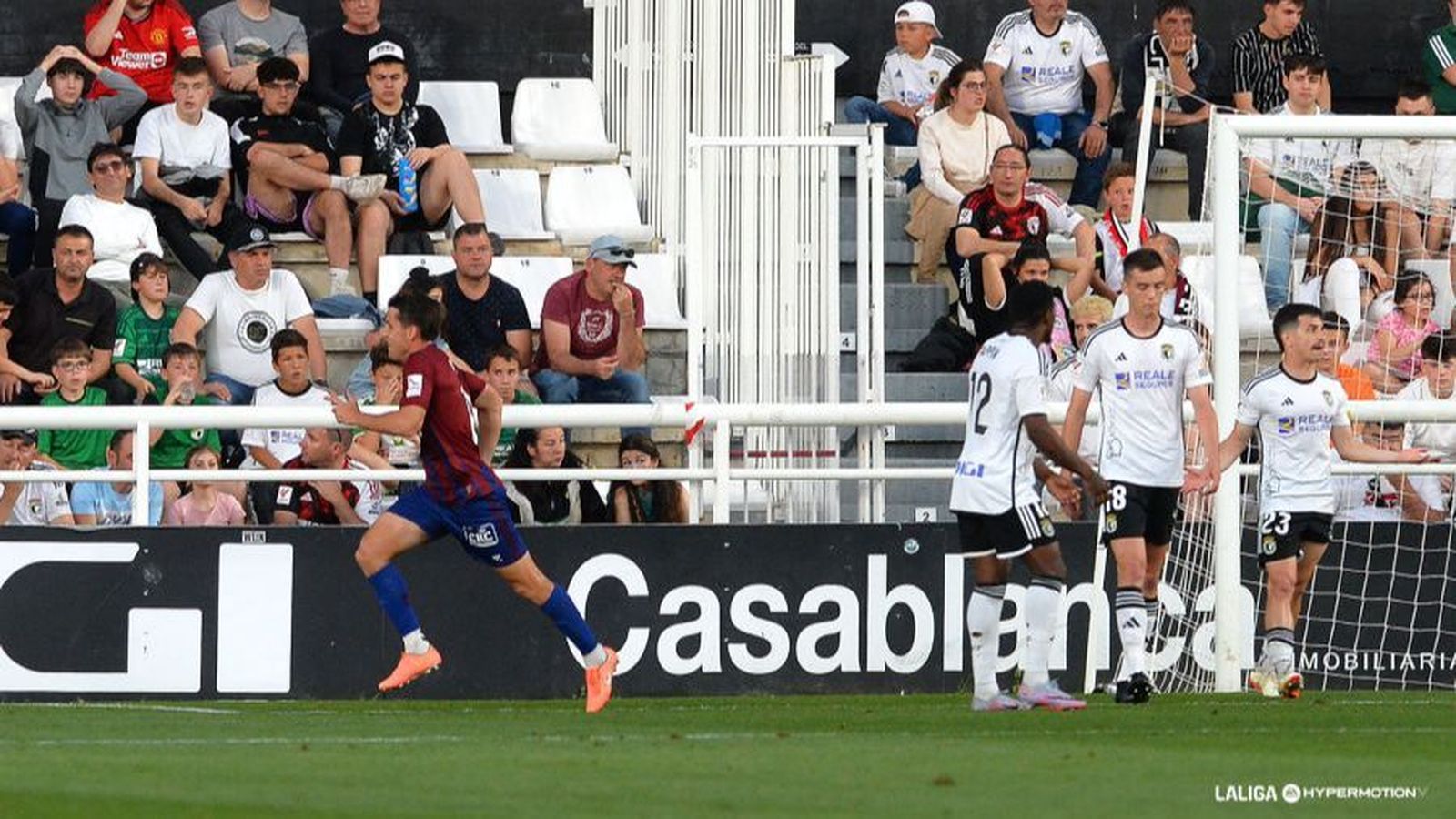 Juanto celebra el gol de la victòria