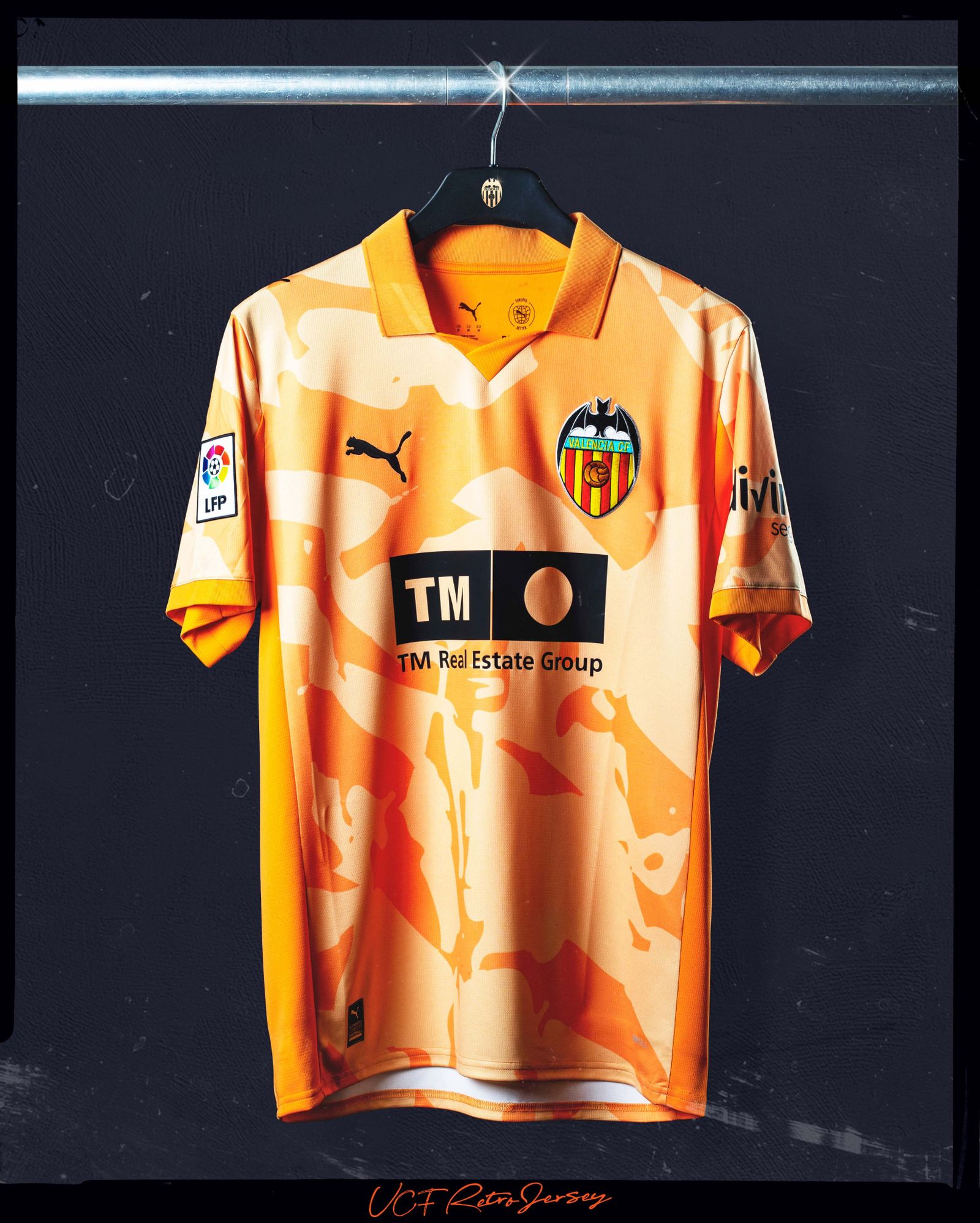 Camiseta retro del València CF