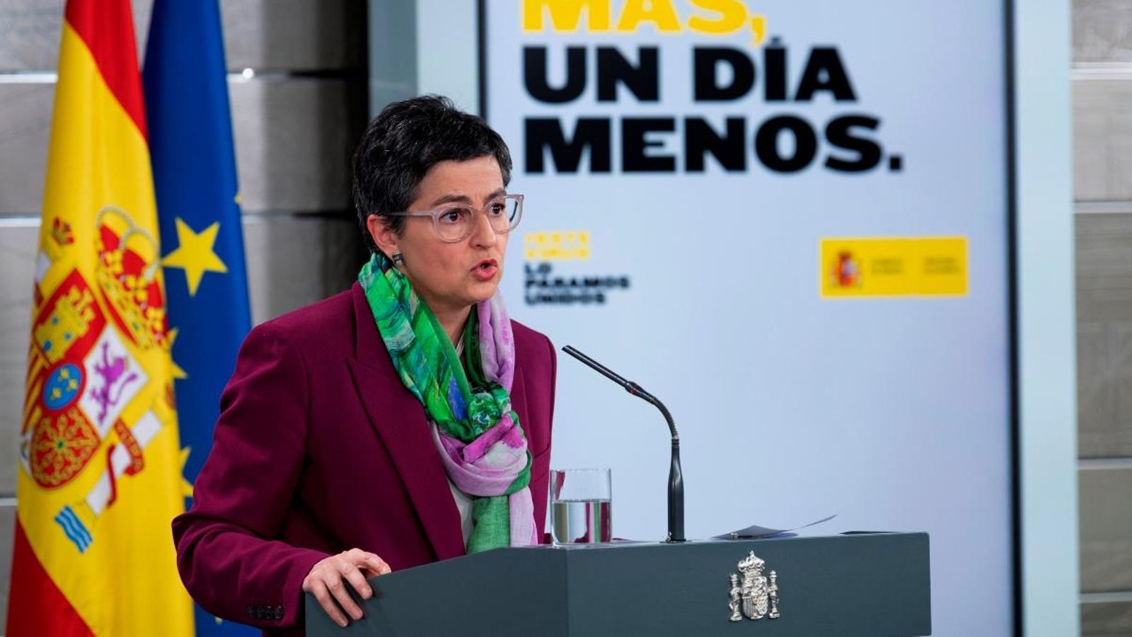 La ministra d’Afers Estrangers, UE i Cooperació, Arancha González Laya, en una imatge d’arxiu