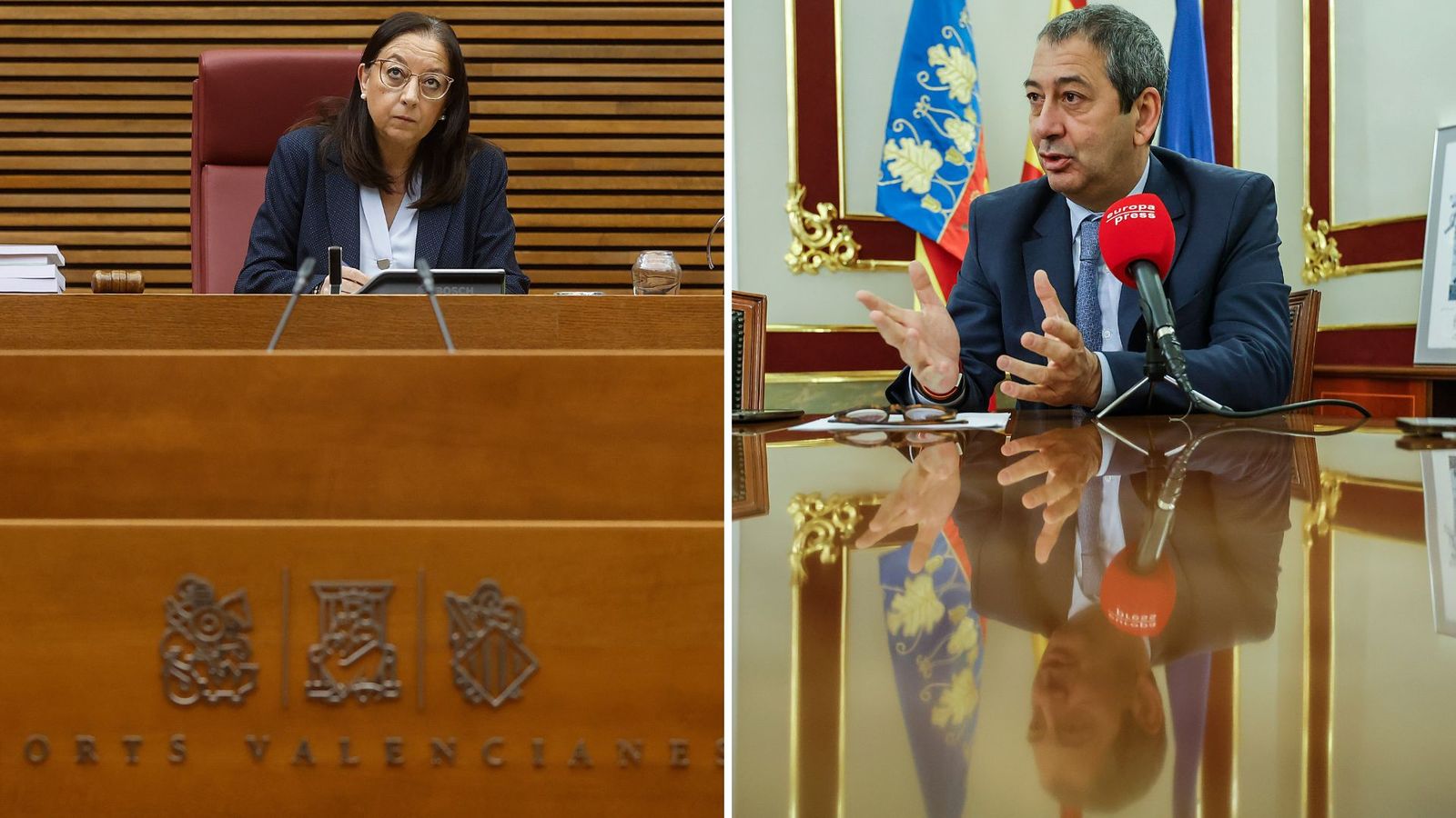 Llanos Massó i Vicente Barrera en una imatge d'arxiu