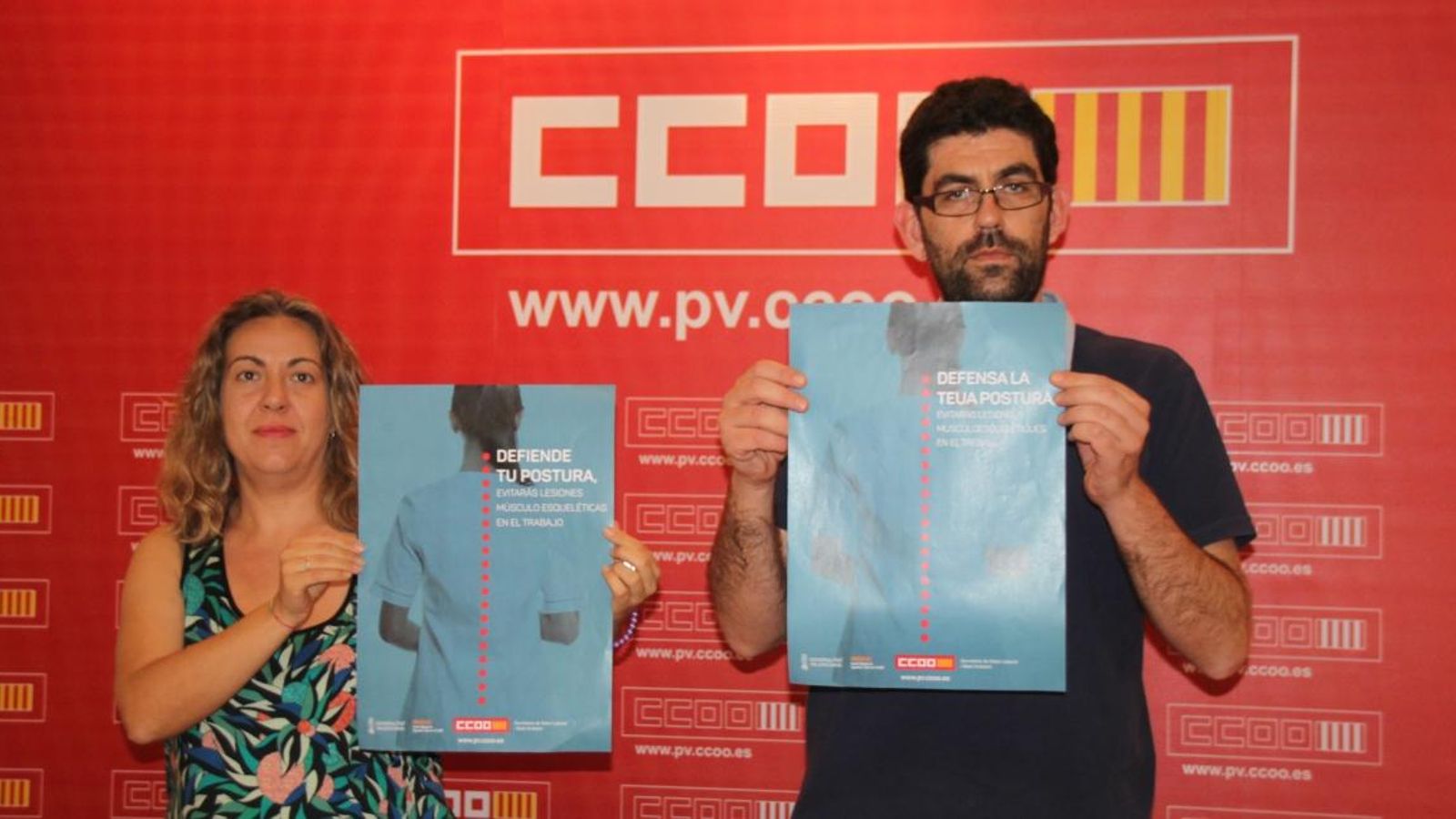 Cartell de la campanya de CCOO PV