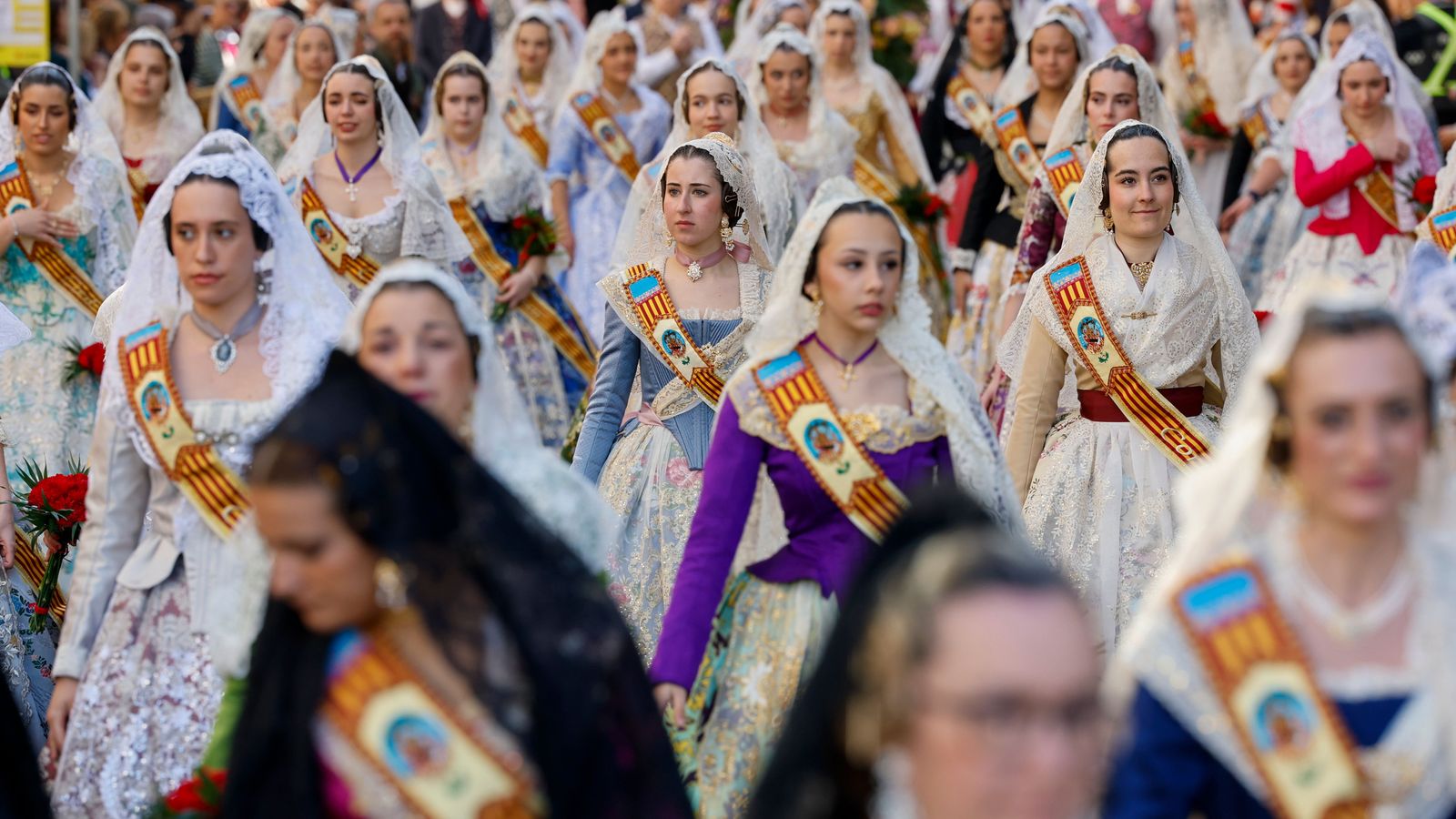 Primera jornada de l'Ofrena a València