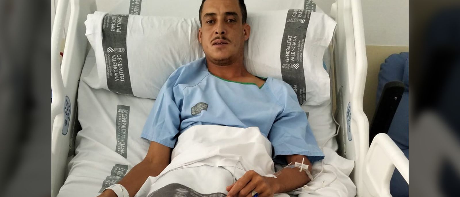 Mohamad ingressat a l'Hospital Clínic de València