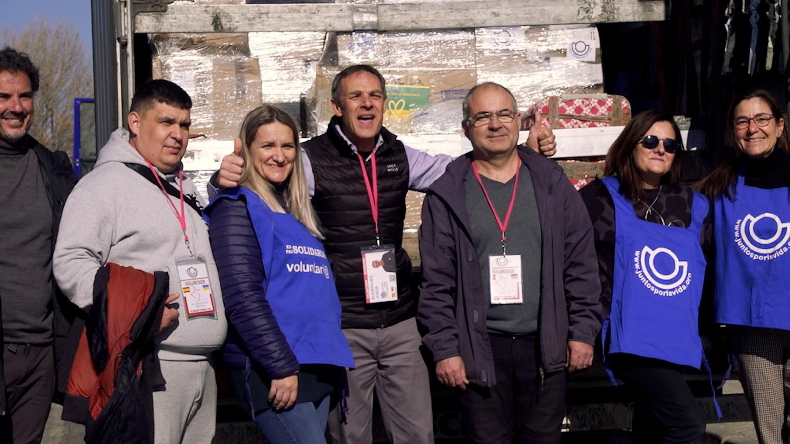 L'èquip de 'Zoom' torna a la frontera amb Ucraïna amb l'ONG Junts per la vida