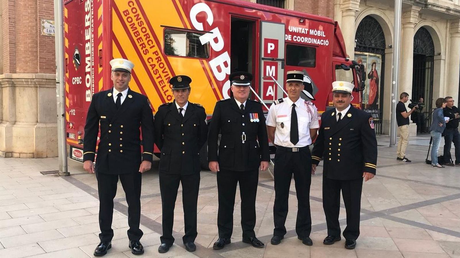 Bombers de Nova York, Londres i Erau, aquest dilluns a Castelló