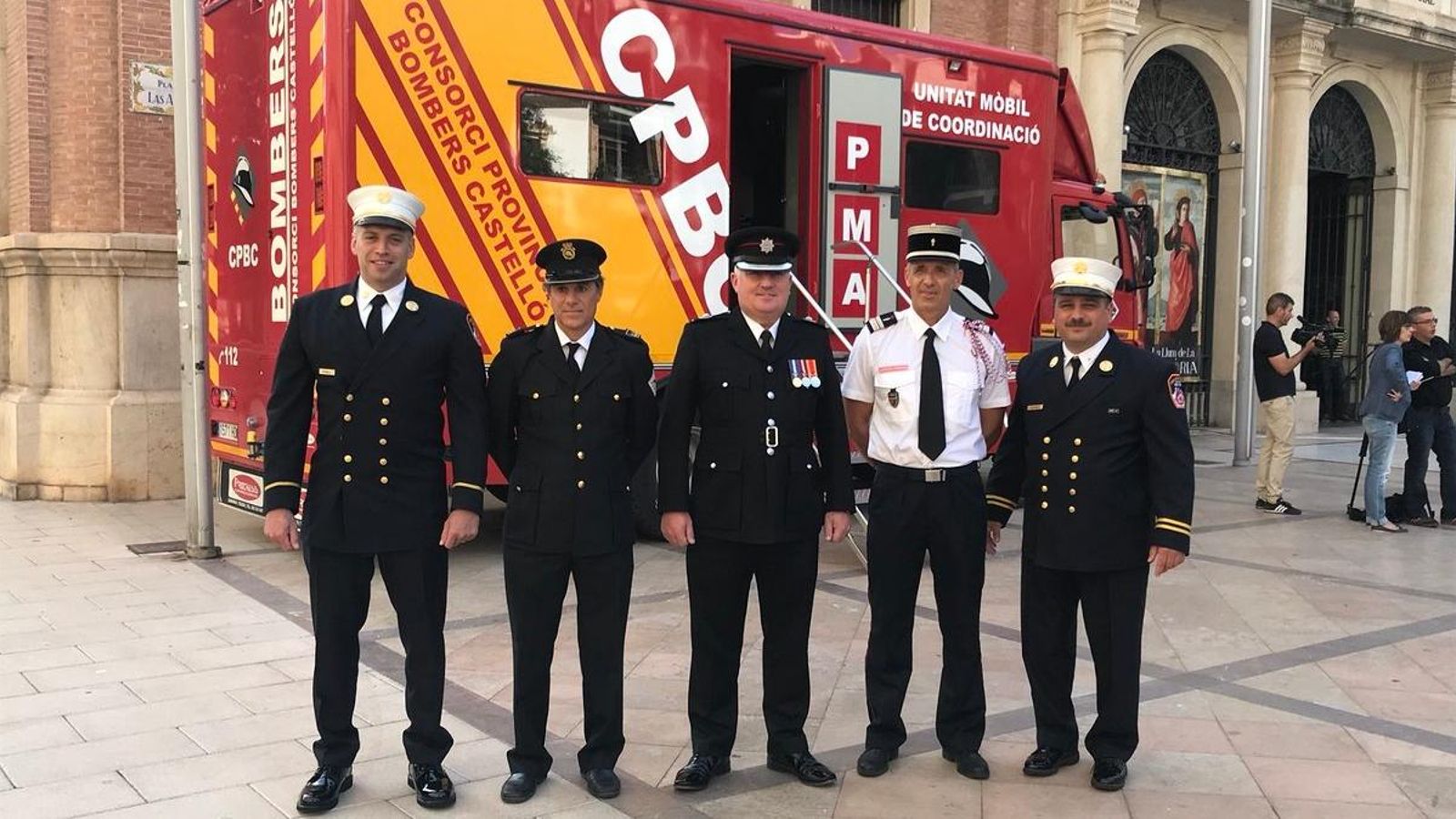 Bombers de Nova York, Londres i Erau, aquest dilluns a Castelló
