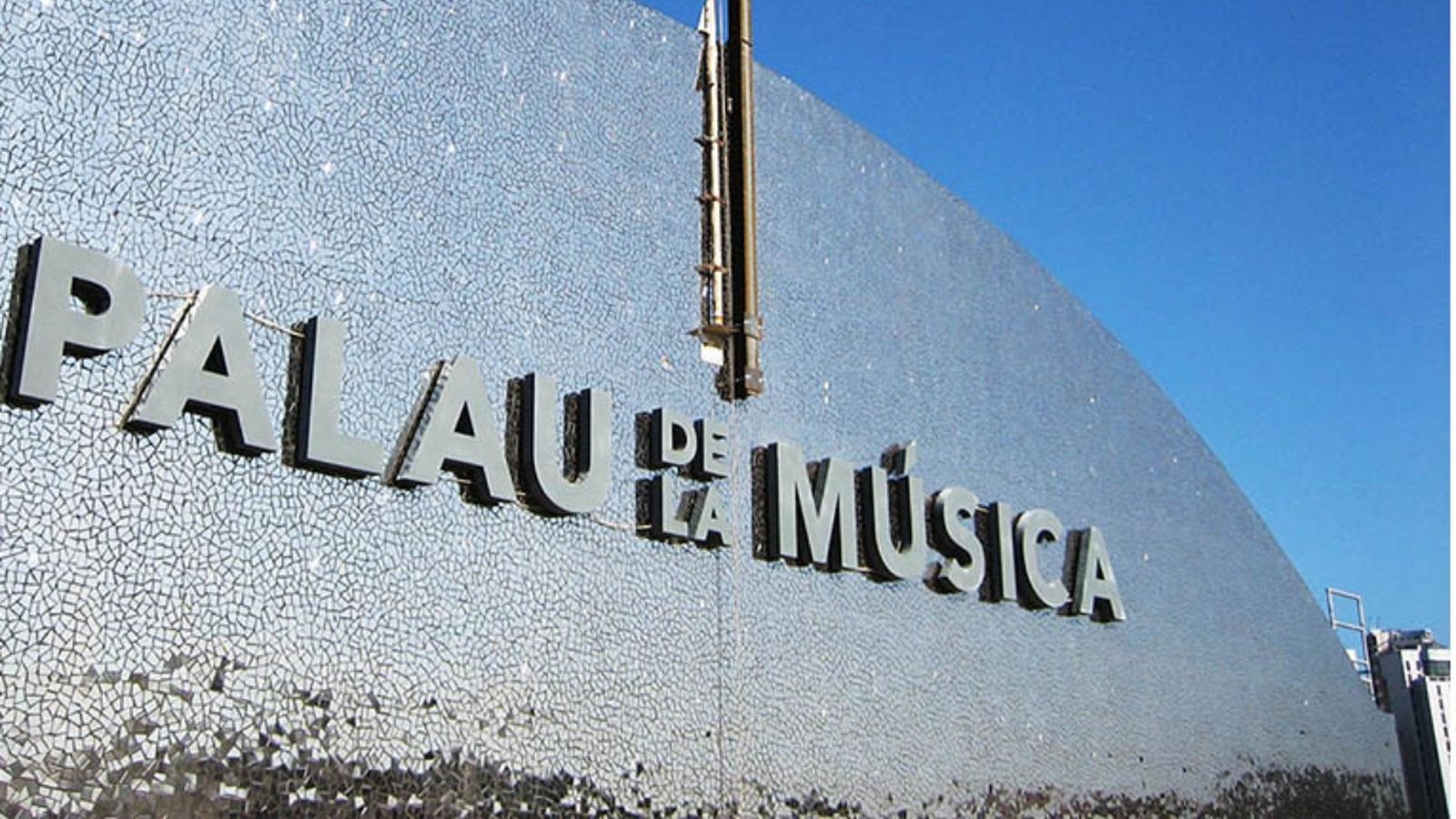 Imatge d'arxiu del trencadís del Palau de la Música