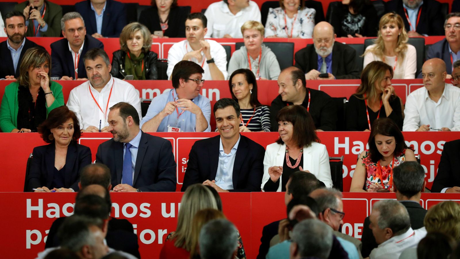 Pedro Sánchez, en el Comité Federal del PSOE d'aquest dilluns