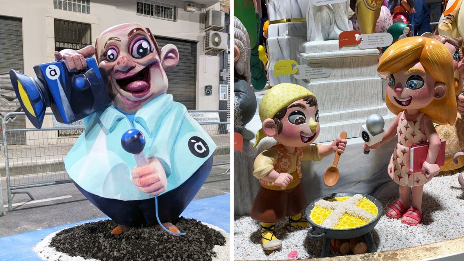 Les falles guanyadores del primer premi dels Premis À Punt a les Falles 2026 són enguany de València