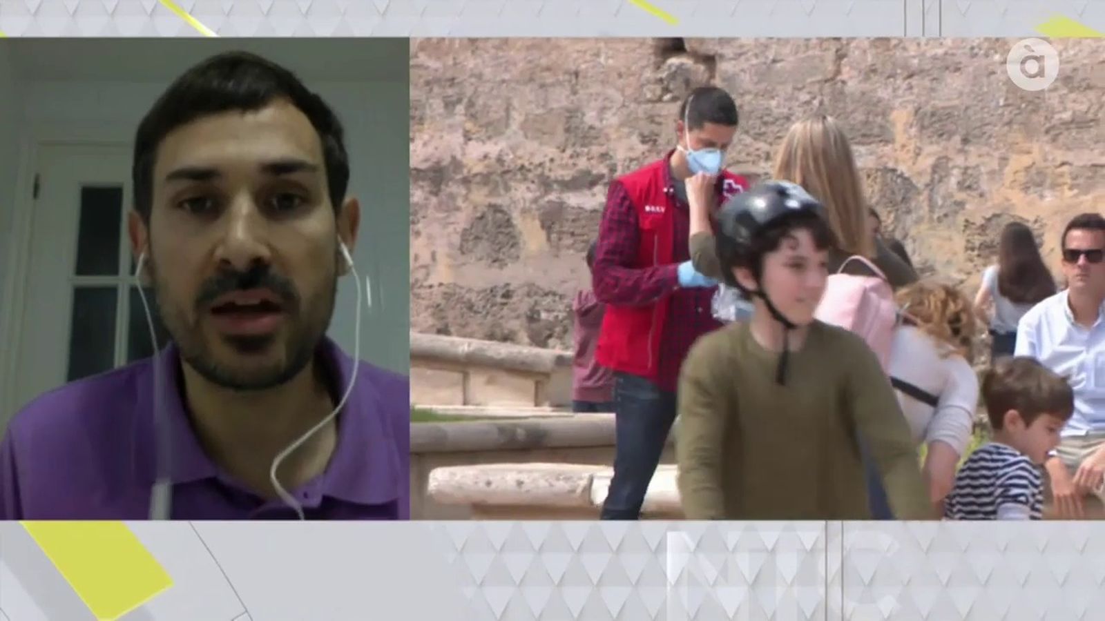26.04.2020 | Entrevista al vicealcalde i delegat de Parcs i Jardins de València, Sergi Campillo