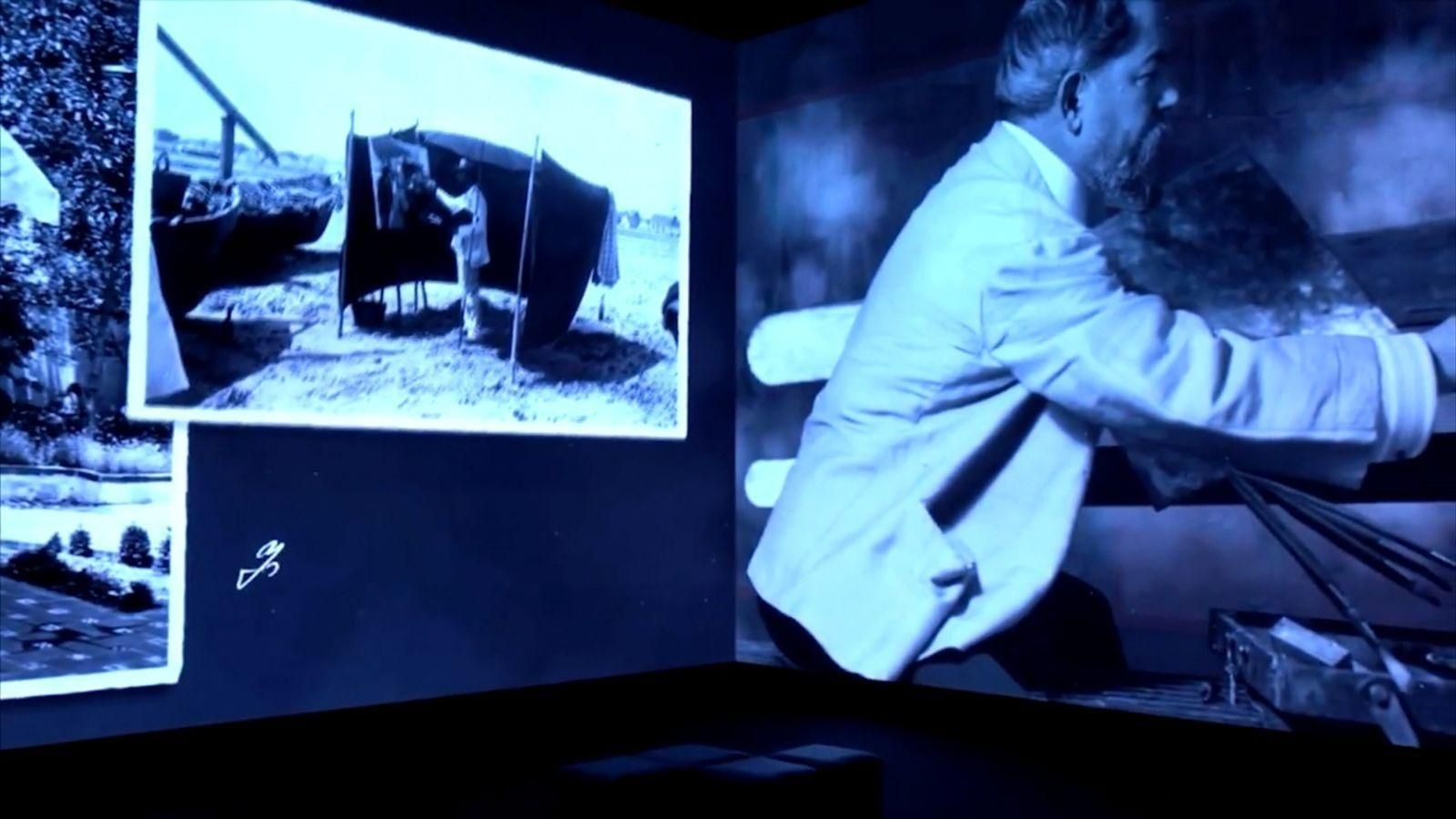 Fragment d'una de les exposicions dedicades a Sorolla