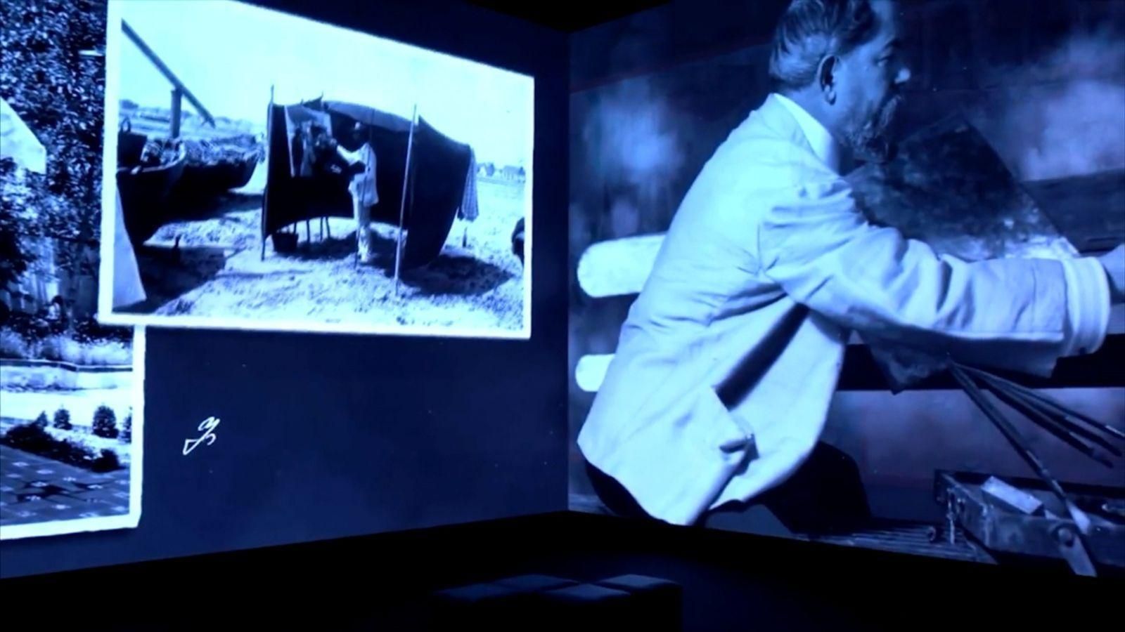 Fragment d'una de les exposicions dedicades a Sorolla