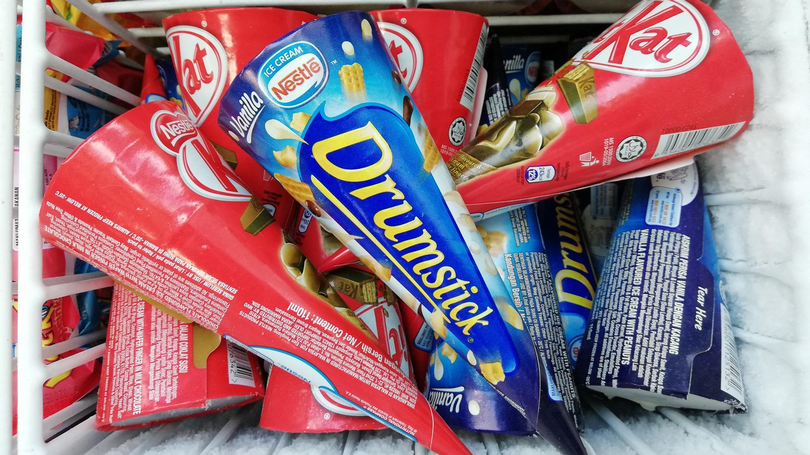 Imatge d'arxiu de gelats de Nestlé