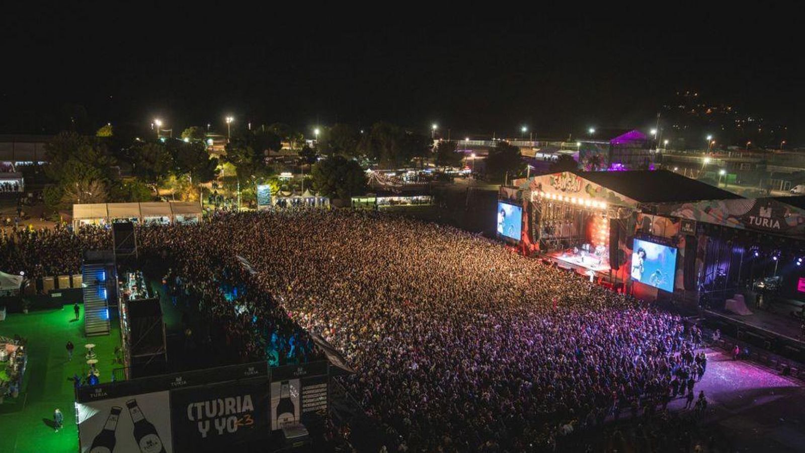 Imatge d'arxiu d'un concert del SanSan 2024