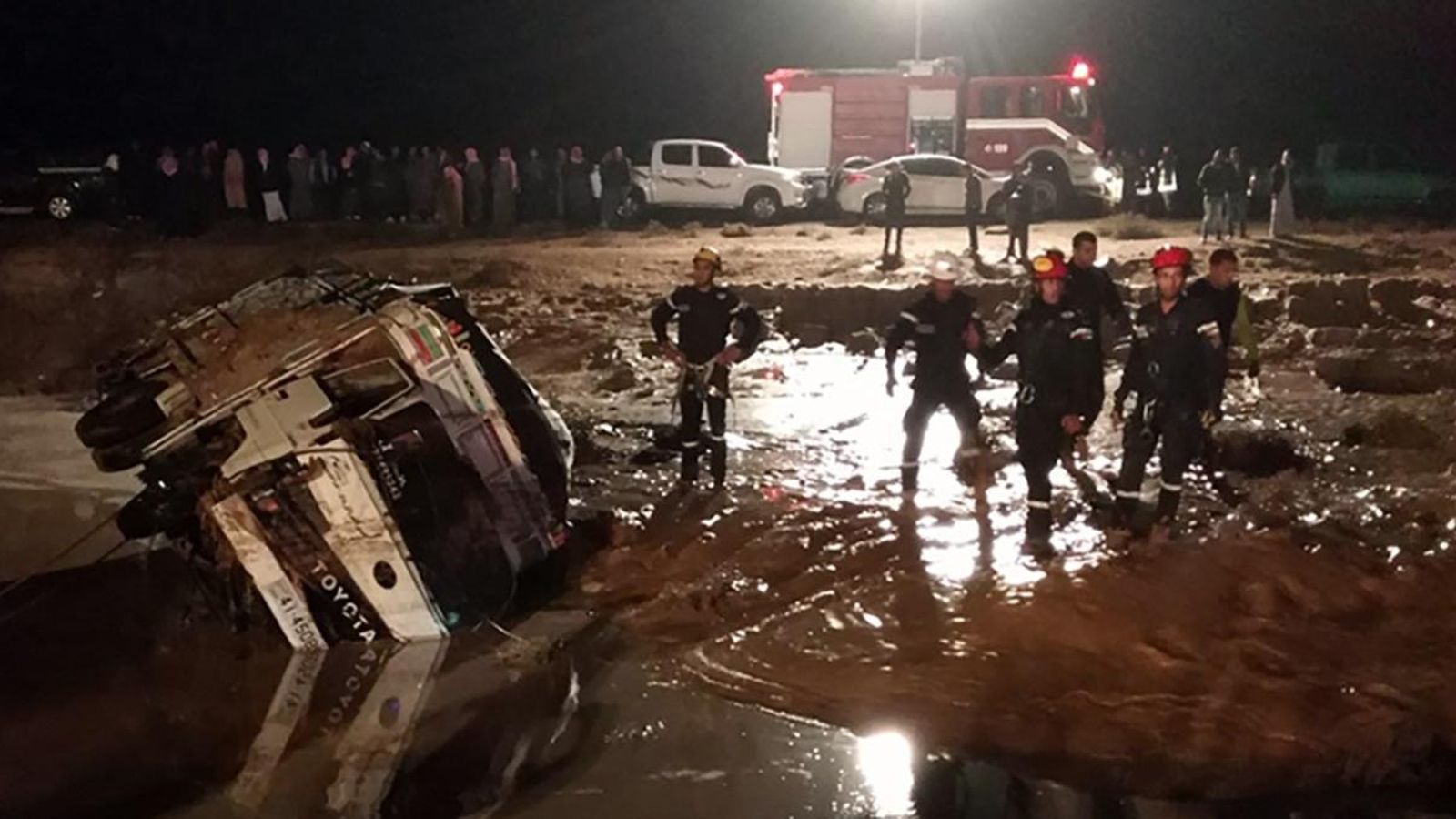 La majoria de les inundacions s’han produït al sud del país, sobretot a la ciutat de Petra