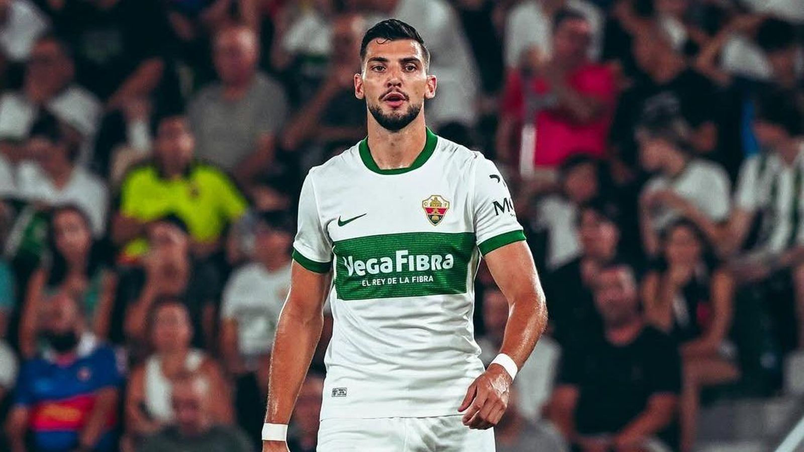 El futbolista de l'Elx, Rafa Mir