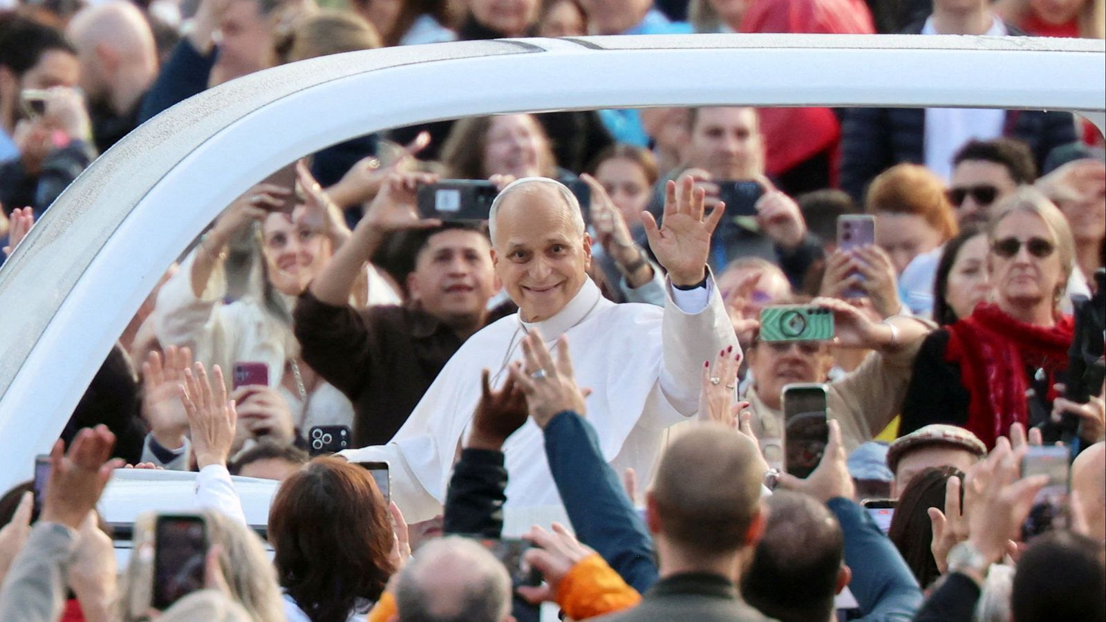 Primera audiència del papa Lleó XIV després de la intervenció