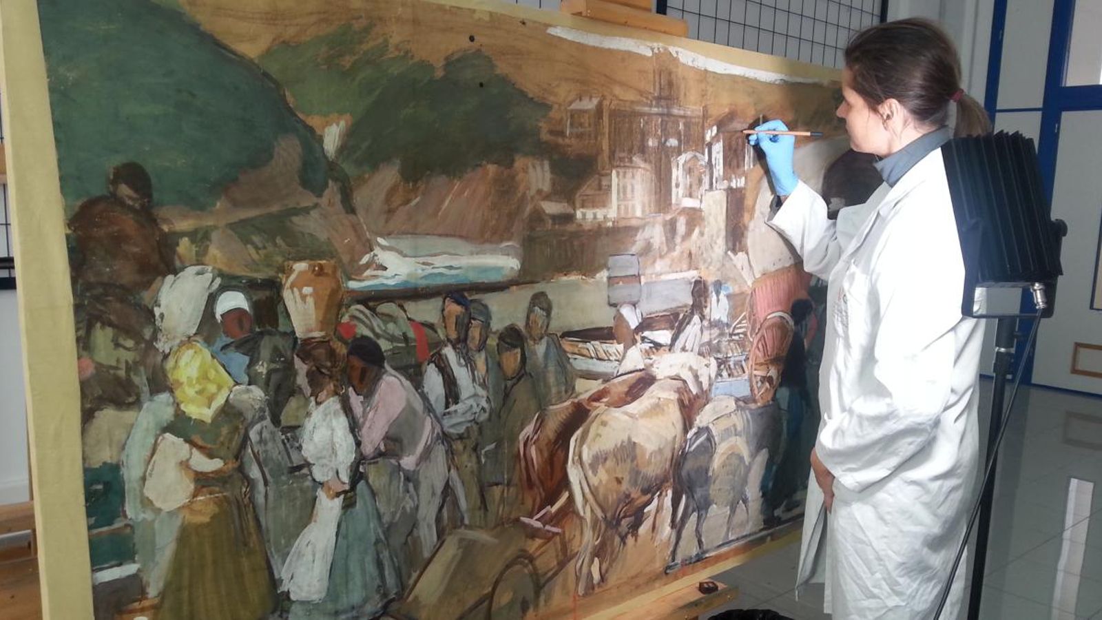 Físics, químics, fotògrafs, restauradors de paper i pintura, i historiadors d'art han participat en el projecte.