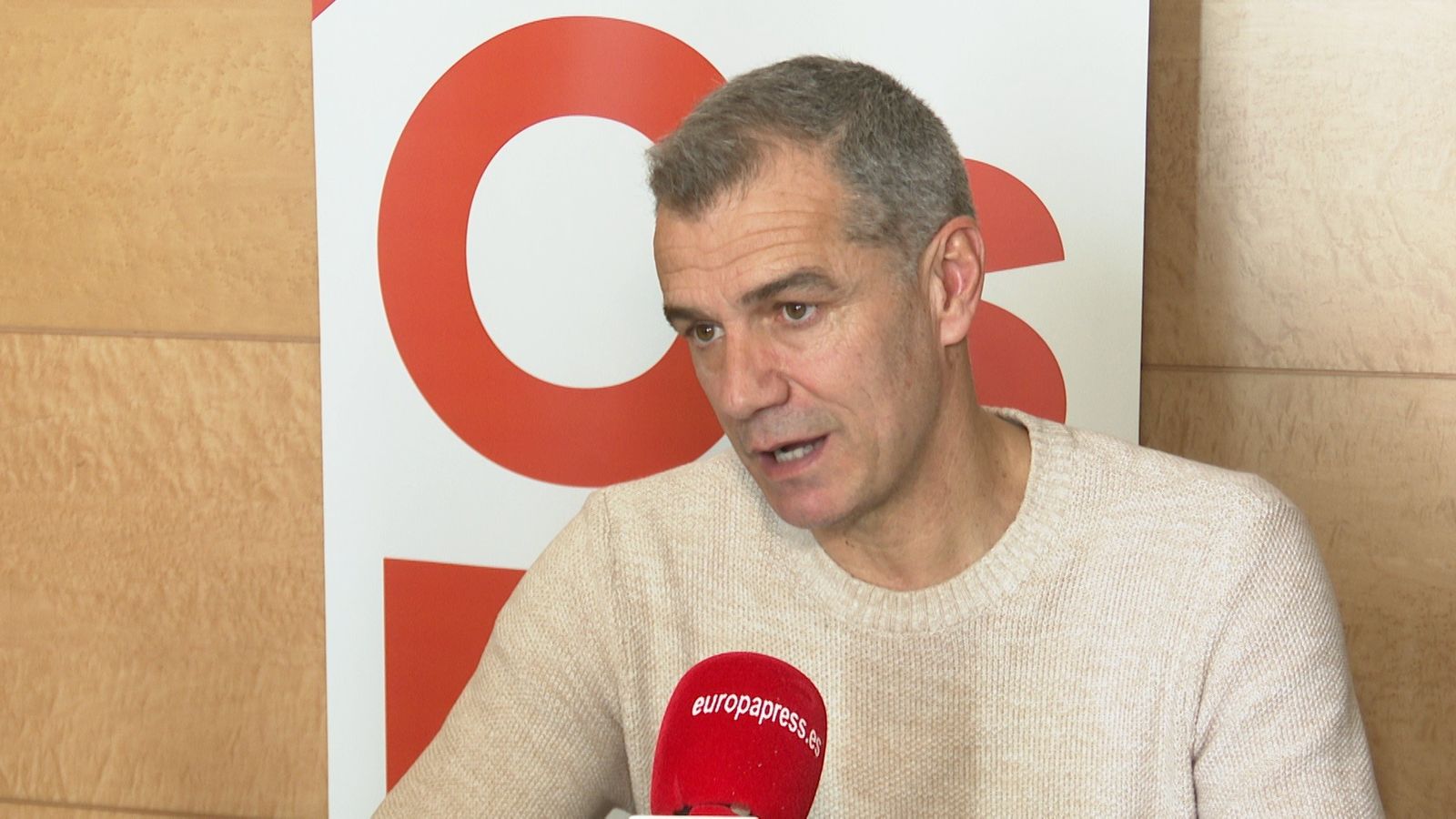 El coordinador autonòmic de Ciutadans, Toni Cantó