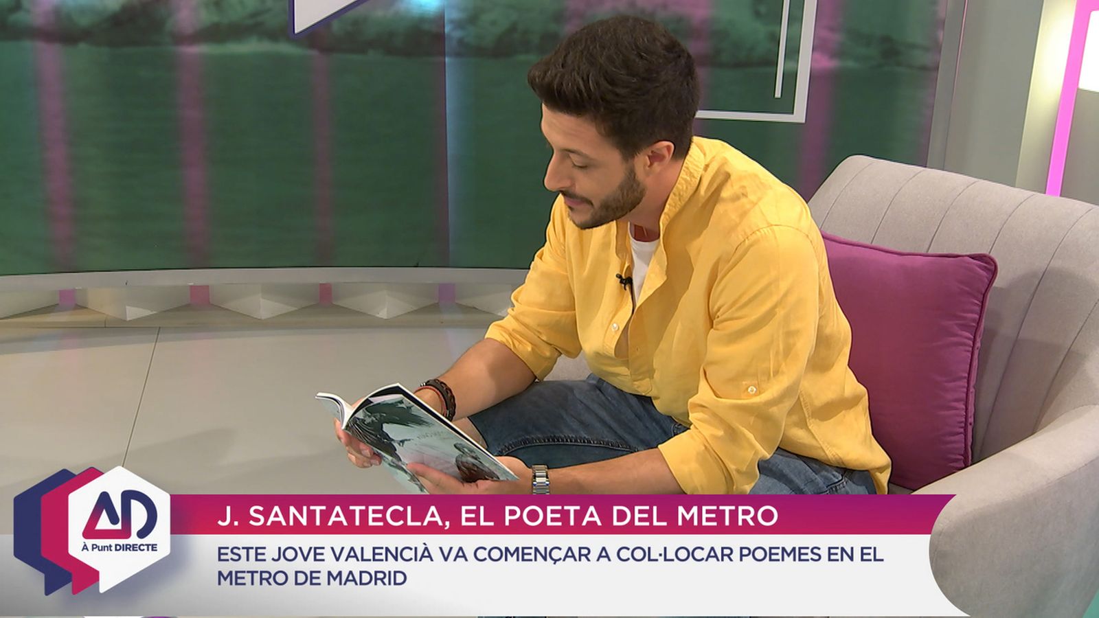 J. Santatecla, el poeta del metro