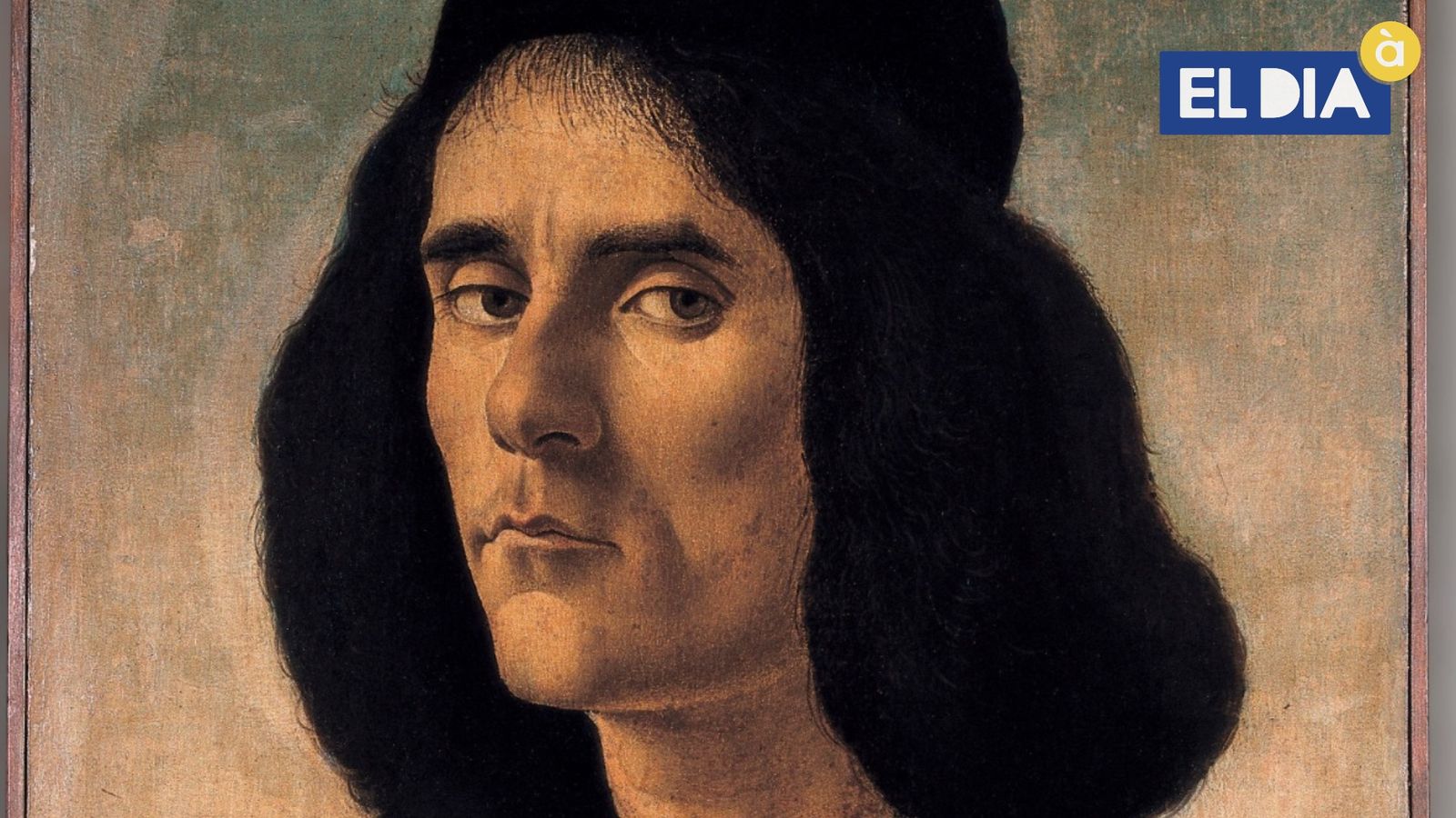 17.06.2021 | El 'Retrat de Michele Marullo' de Boticelli. al Museu de Belles Arts de València