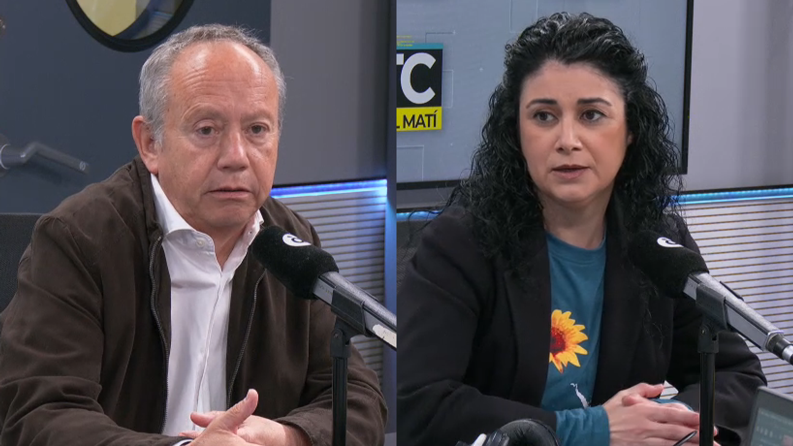 Ismael Sáez (UGT-PV) i Ana García (CCOO-PV)