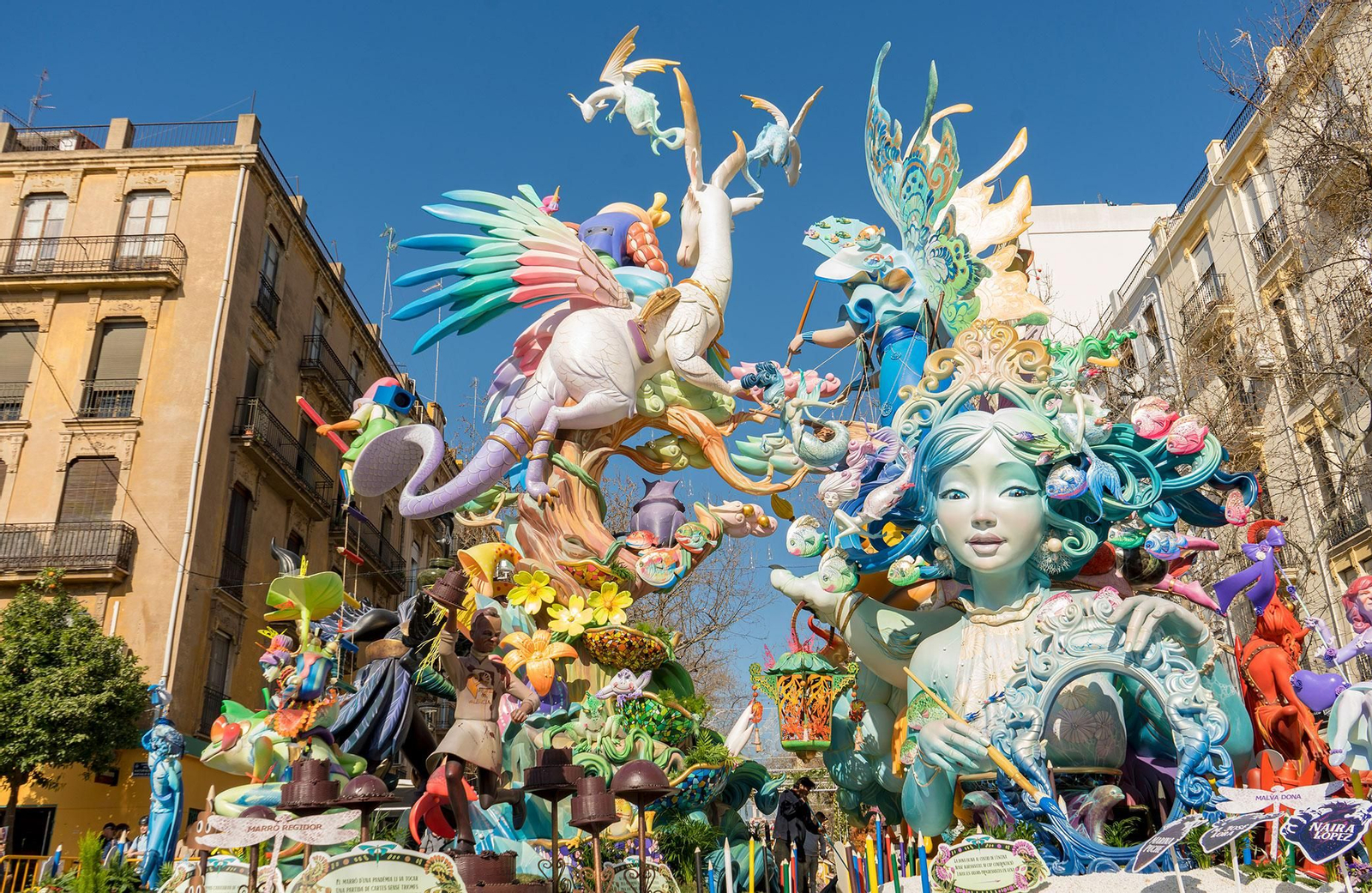 Falla Exposició - Misser Mascó. 1er Premi Secció Especial 2023