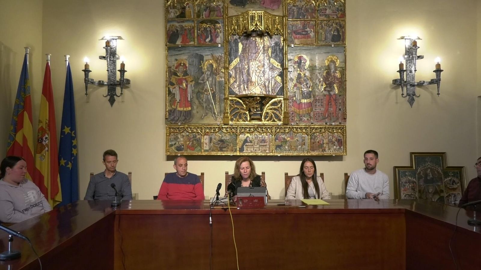 Ple extraordinari de l'Ajuntament de Valifranca (Ports)