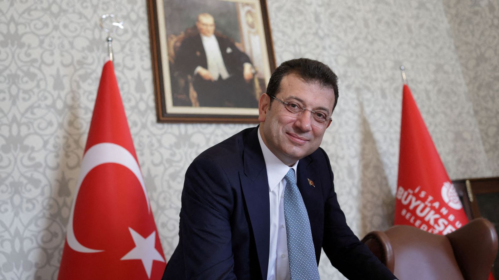 Imatge d'arxiu de l'alcalde d'Istanbul, Ekrem Imamoglu