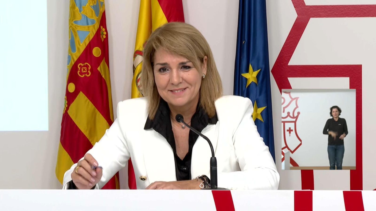 La vicepresidenta i portaveu del Consell Susana Camarero