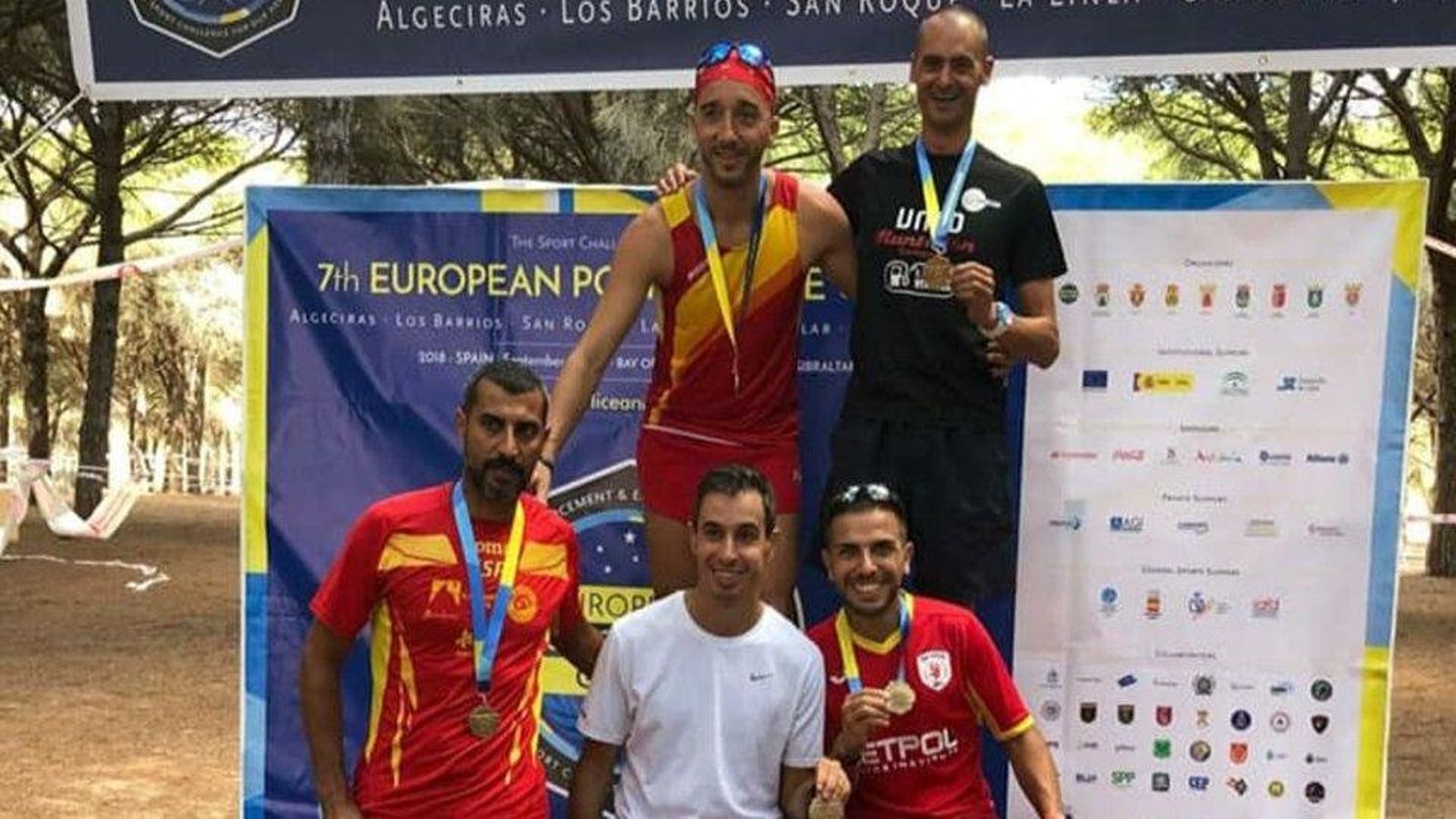 Imatge d'arxiu d'una competició dels Jocs Europeus de Policies i Bombers