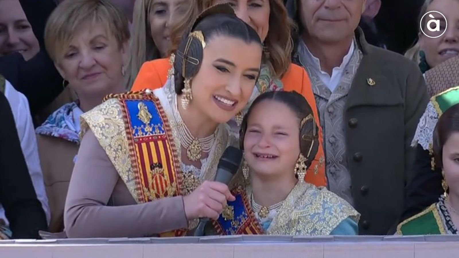 Un dels moments més emotius de la mascletà del 19 de març