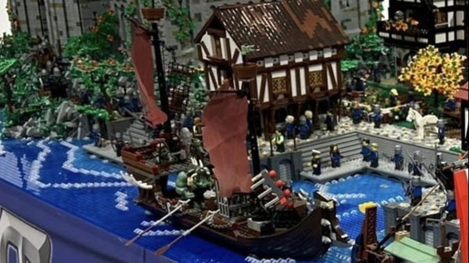 Exposició de Lego en el Castell d'Alaquàs