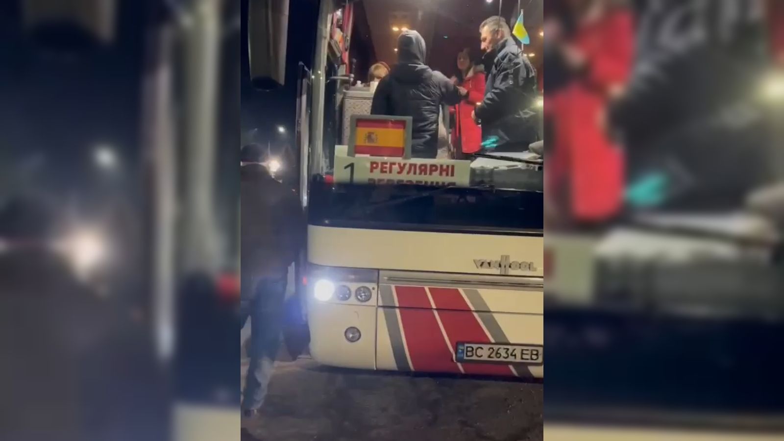 Segon comboi amb ciutadans espanyols evacuats d'Ucraïna a Polònia