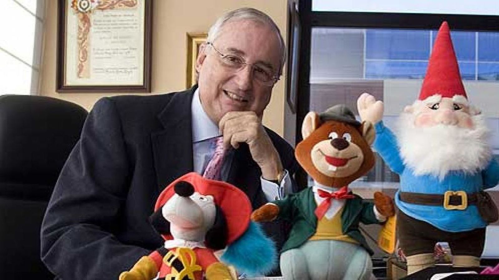 El productor, guionista, empresari i animador Claudi Biern Boyd