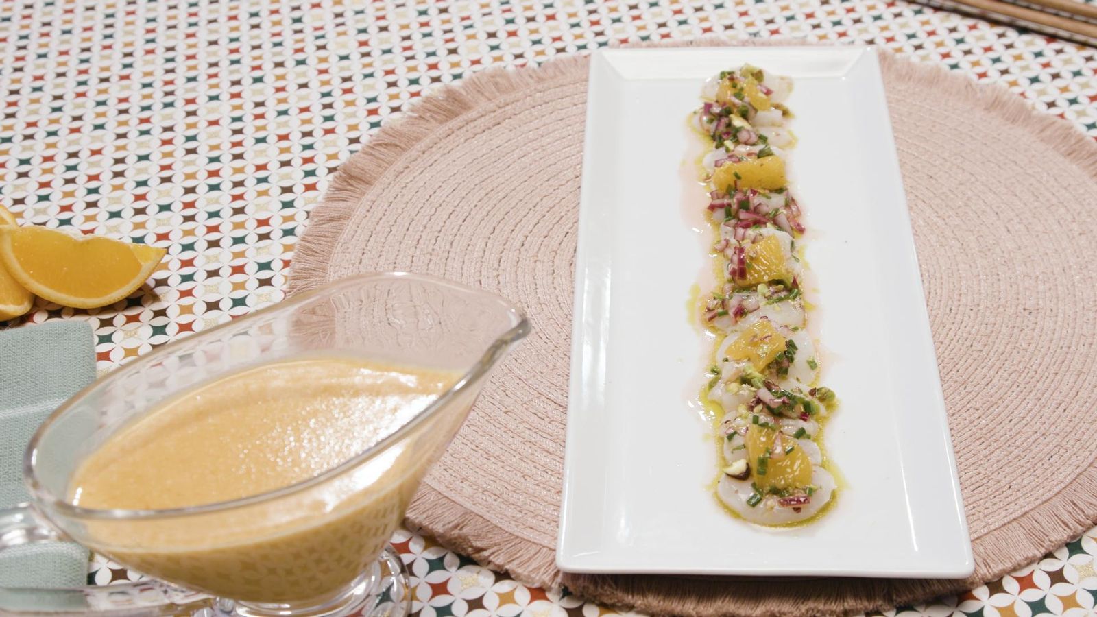 Carpaccio de vieires