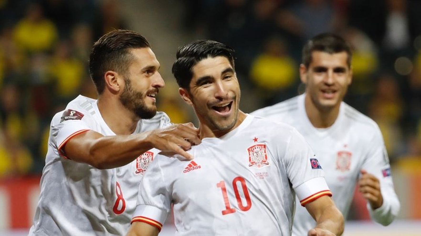 Carlos Soler en una imatge amb la selecció espanyola