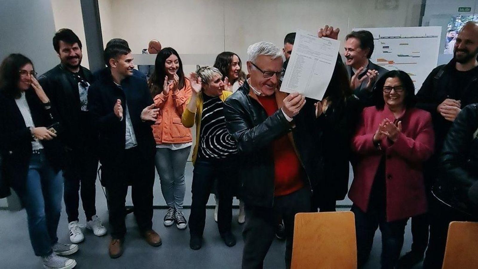 L'alcalde de València i candidat de Compromís a la reelecció, Joan Ribó, ha sigut el primer a registrar la seua candidatura