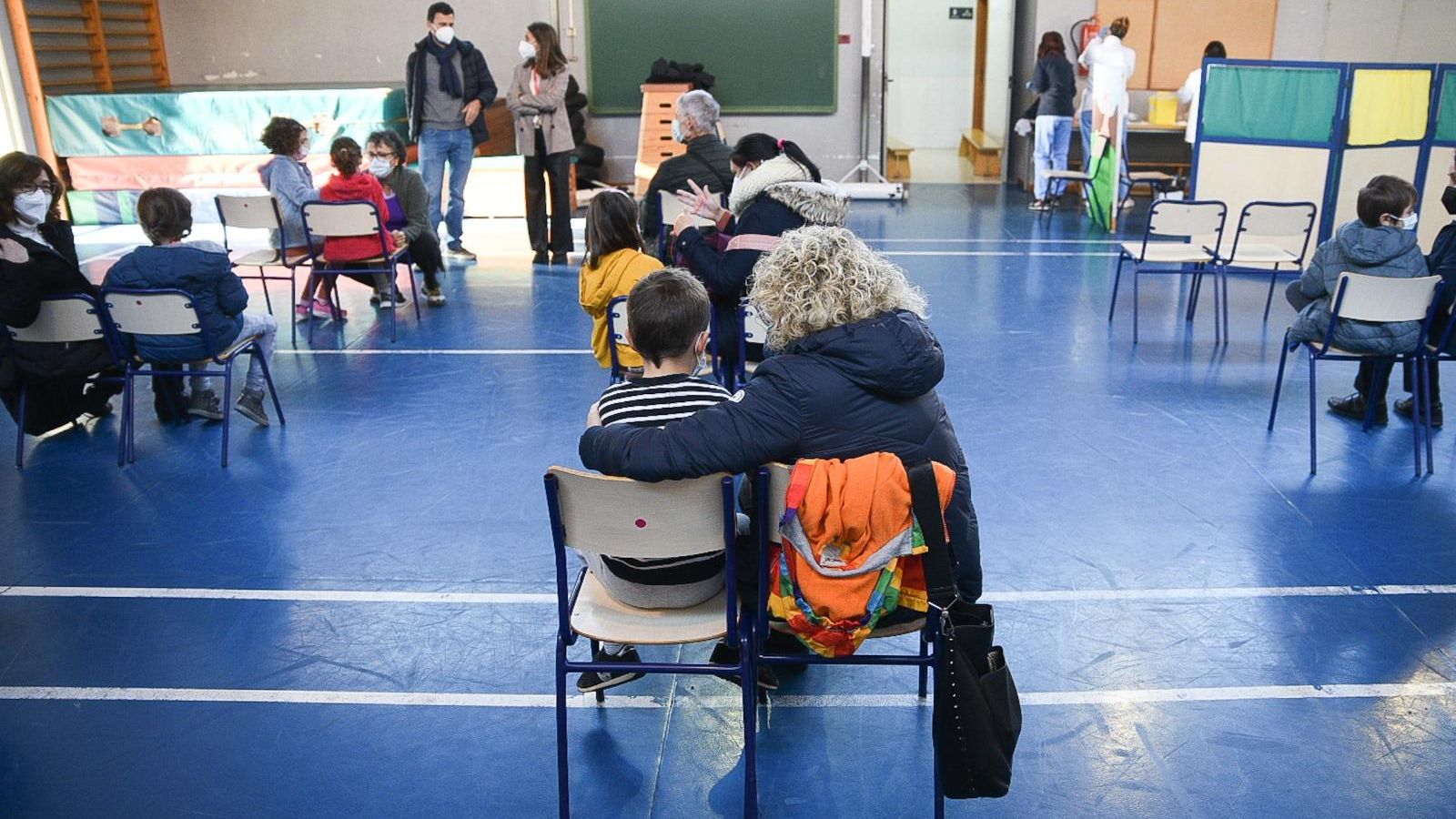 Vacunació al CEIP Campanar de València