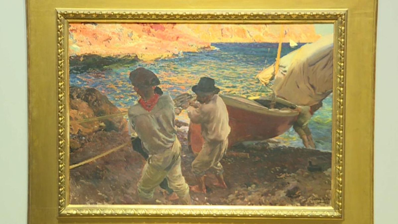 'Fi de jornada' del pintor valencià Joaquín Sorolla