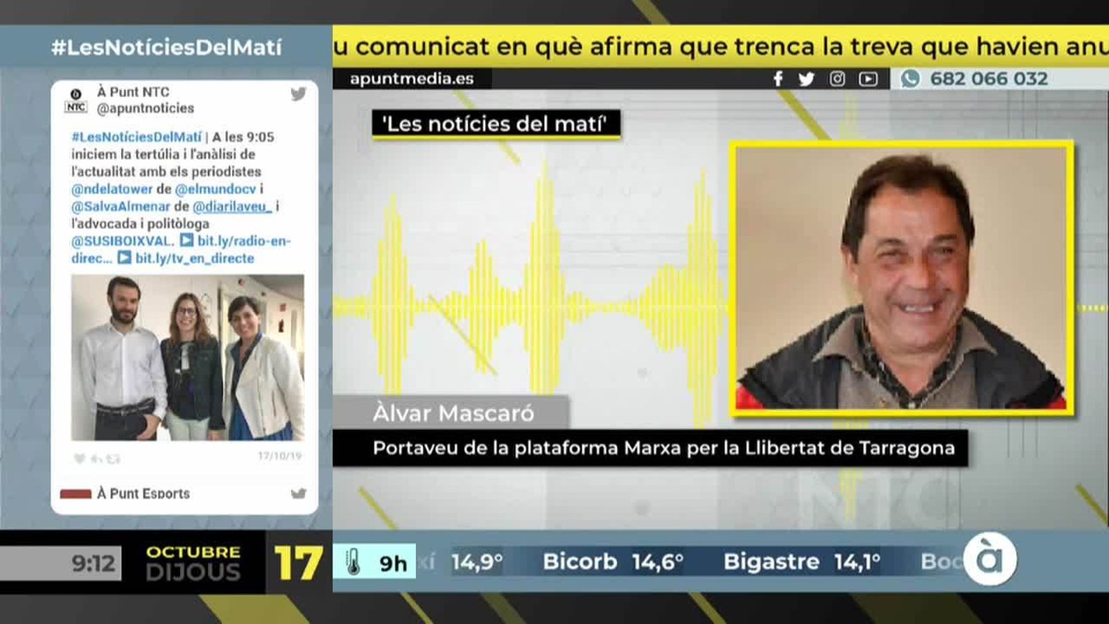 17.10.2019 | NM Entrevista a Àlvar Mascaró