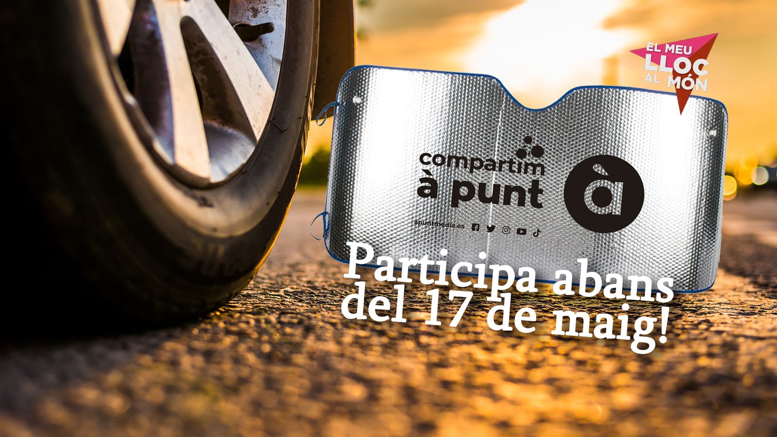 Participa i guanya un dels para-sols que estan en joc per l'estrena de la segona temporada d'El meu lloc al món