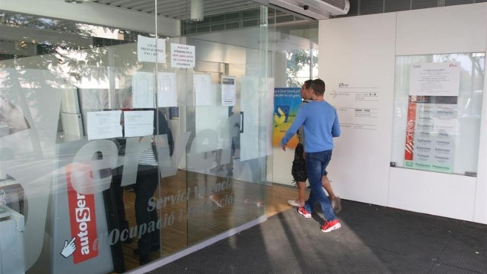 L'atur registrat a la Comunitat Valenciana s'ha reduït a l'abril en 5.254 persones